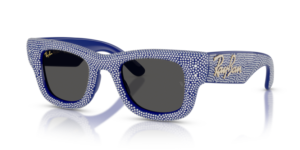 Ray-Ban 4940BP - WAYFARER PUFFER, colour 686787 · Blue & strass pave
