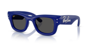 Ray-Ban 4940B - WAYFARER PUFFER, colour 686087 · Blue & strass
