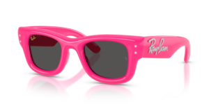 Ray-Ban 4940B - WAYFARER PUFFER, colour 686287 · Pink & strass