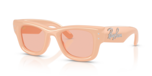Ray-Ban 4940B - WAYFARER PUFFER, colour 688884 · Solid nude