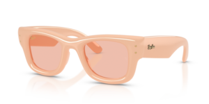 Ray-Ban 4940 - WAYFARER PUFFER, colour 687584 · Solid nude