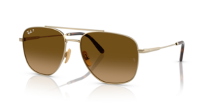 Ray-Ban 8097 WILLIAM TITANIUM, colour 9265M2 · Arista gold