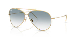 Ray-Ban R0101S AVIATOR REVERSE, colour 001/79 · Arista gold