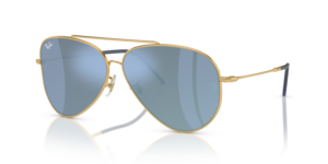 Ray-Ban R0101S AVIATOR REVERSE, colour 001/GA · Arista gold