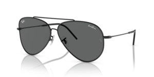 Ray-Ban R0101S AVIATOR REVERSE, colour 002/GR · Black