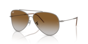 Ray-Ban R0101S AVIATOR REVERSE, colour 004/CB · Gunmetal