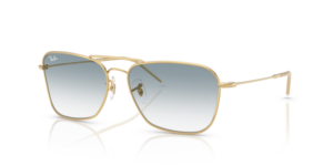 Ray-Ban R0102S CARAVAN REVERSE, colour 001/79 · Arista gold