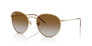 Ray-Ban R0103S ROUND REVERSE, colour 001/CB · Arista gold