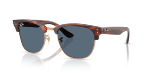 Ray-Ban R0504S CLUBMASTER REVERSE, colour 13983A · Striped havana on pink gold