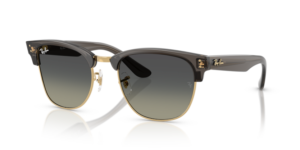 Ray-Ban R0504S CLUBMASTER REVERSE, colour 682911 · Clear gray dark on gold