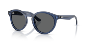 Ray-Ban 0505S, colour 6708GR · Clear navy blue