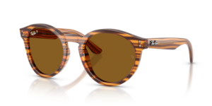 Ray-Ban 0505S, colour 679183 · Striped havana