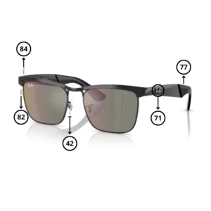 RB3875 Wayfarer DELUXE Original Replacement Parts