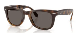 Ray-Ban RB4105 FOLDING WAYFARER, colour 710/B1 · Havana