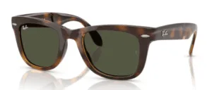 Ray-Ban RB4105 FOLDING WAYFARER, colour 710/31 · Havana