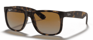 Ray-Ban 4165 JUSTIN, colour 865/T5 · Habana
