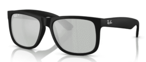 Ray-Ban 4165 JUSTIN, colour 622/Y4 · Rubber black