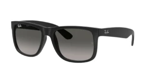 Ray-Ban 4165 JUSTIN, colour 601/8G · Rubber black