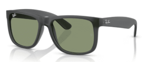 Ray-Ban 4165 JUSTIN, colour 687382 · Opal gray