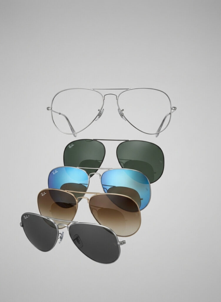Ray-Ban 3689 Aviator Metal II Genuine Lenses | Replacement