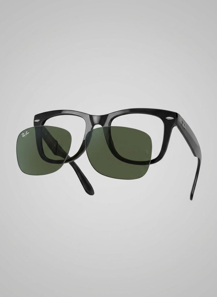 Ray-Ban 4105 Folding Wayfarer Genuine Lenses | Replacement