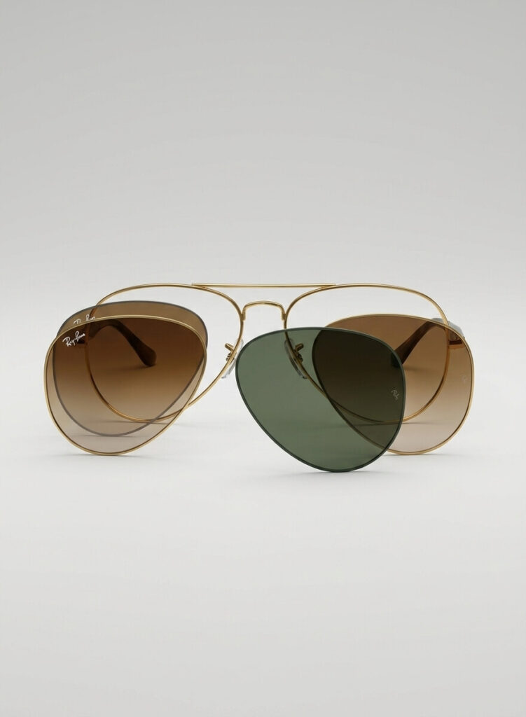 Original Ray-Ban RB3675 Aviator Replacement Lenses