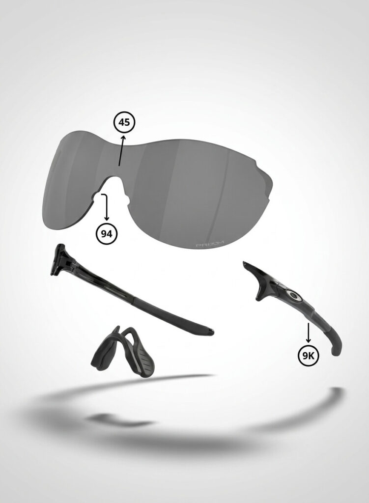 Oakley 9453 EVZERO ASCEND Spare Parts