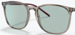 Original lenses Ray-Ban RB4387, colour Q5 · Photochromatic green gradient blue · plastic