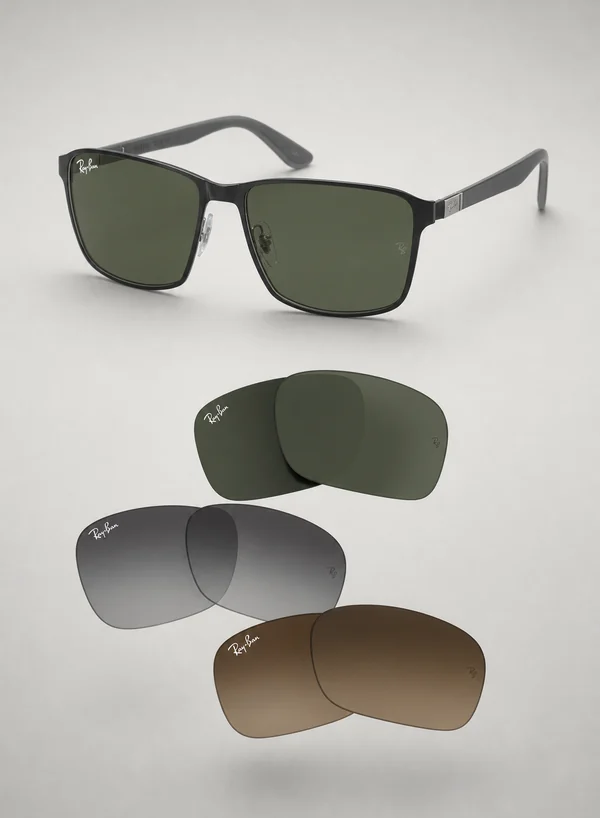 Original Ray-Ban RB3721 replacement lenses
