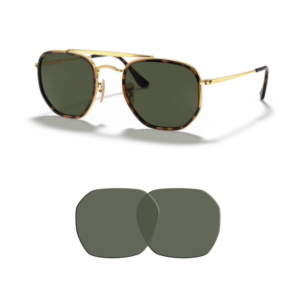 Compatible Ray-Ban 3648M THE MARSHAL II Replacement Lenses