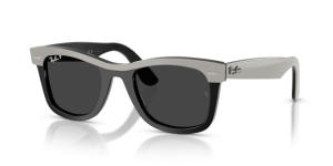 Original lenses Ray-Ban RB2240 Wayfarer, colour 48 · Polarized black