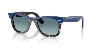 Original lenses Ray-Ban RB2240 Wayfarer, colour 3M · Blue gradient gray