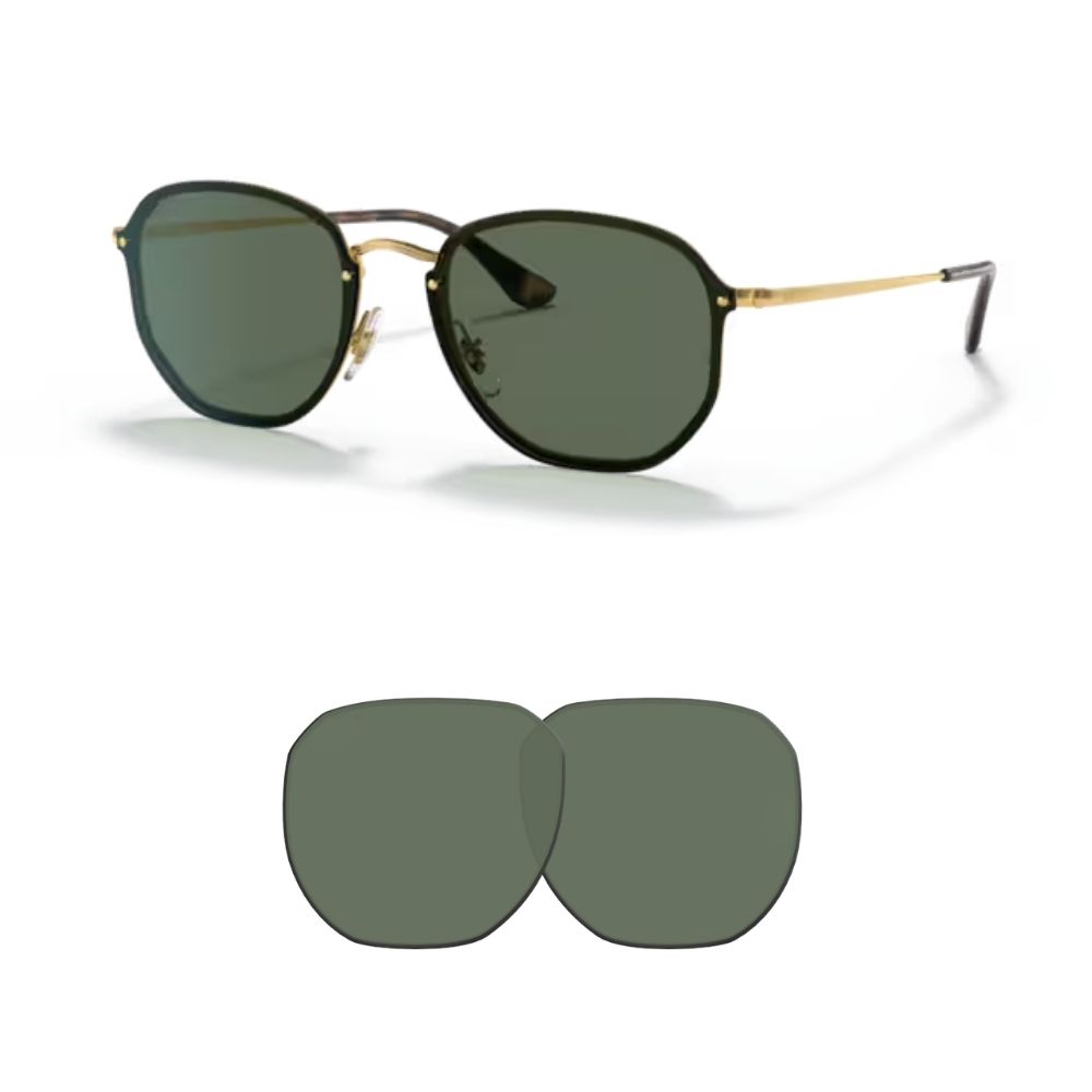 Compatible Ray-Ban 3579N BLAZE HEXAGONAL Replacement Lenses