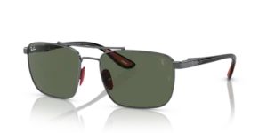 Original lenses Ray-Ban RB3715M, colour 71 · Green dark · plastic