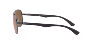 Original Ray-Ban RB8313 Carbon Fibre arms, colour 004/N3 · Gunmetal