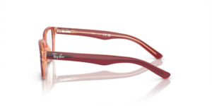 Original Ray-Ban RB1555 arms, colour 3947 · Top red & violet & orange