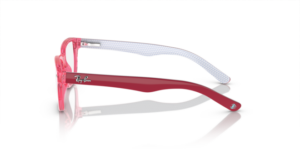 Original Ray-Ban RB1555 arms, colour 3978 · Clear pink