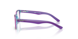 Original Ray-Ban RB1555 arms, colour 3997 · Clear violet & blue light