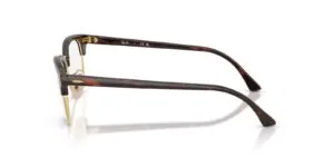 Original Ray-Ban RB5154 Clubmaster arms, colour 2372 · Red havana