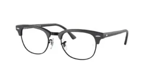 Original Ray-Ban RB5154 Clubmaster arms, colour 8232 · Gray on black
