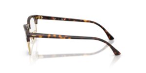 Original Ray-Ban RB5154 Clubmaster arms, colour 8287 · Havana and gold
