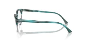 Original Ray-Ban RB5154 Clubmaster arms, colour 8377 · Striped green